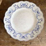 Round ironstone dish Sarreguemines model Corbeille