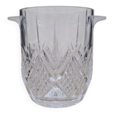 Chiseled crystal champagne bucket