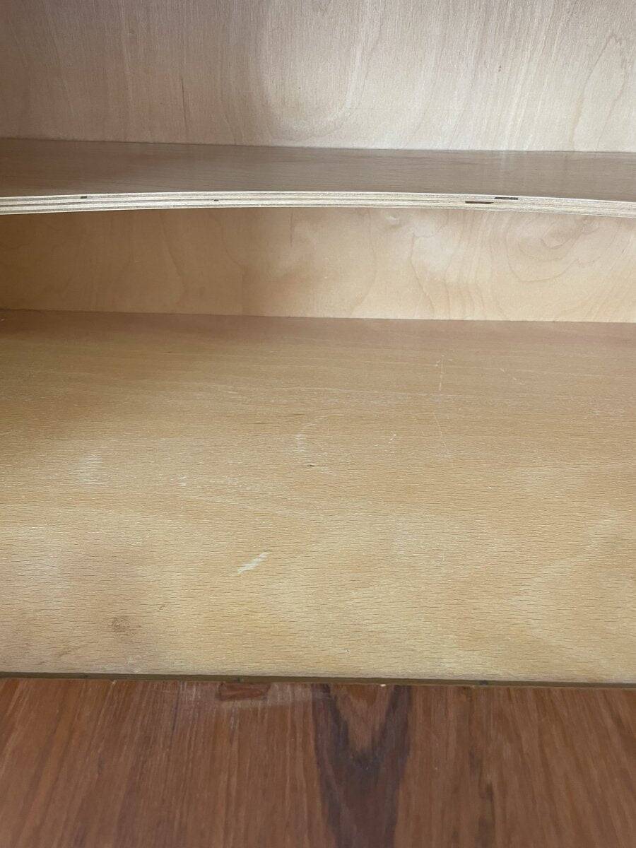 Vintage Danish Highboard teak and oak