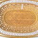 very old bread basket or fruit woven wicker woven in early 1900