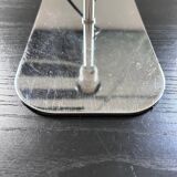 Silver stainless steel lamp base