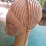 African stone statue