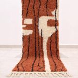 Handmade pure wool rug, size 1.5/2.5 m.