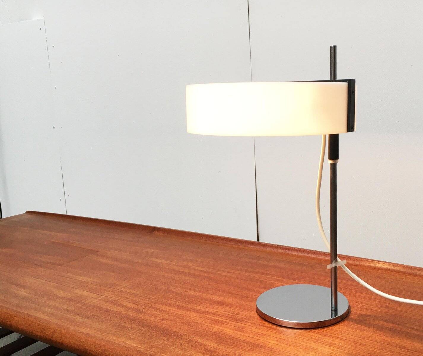 Mid-century German acrylic table lamp by Cosack.