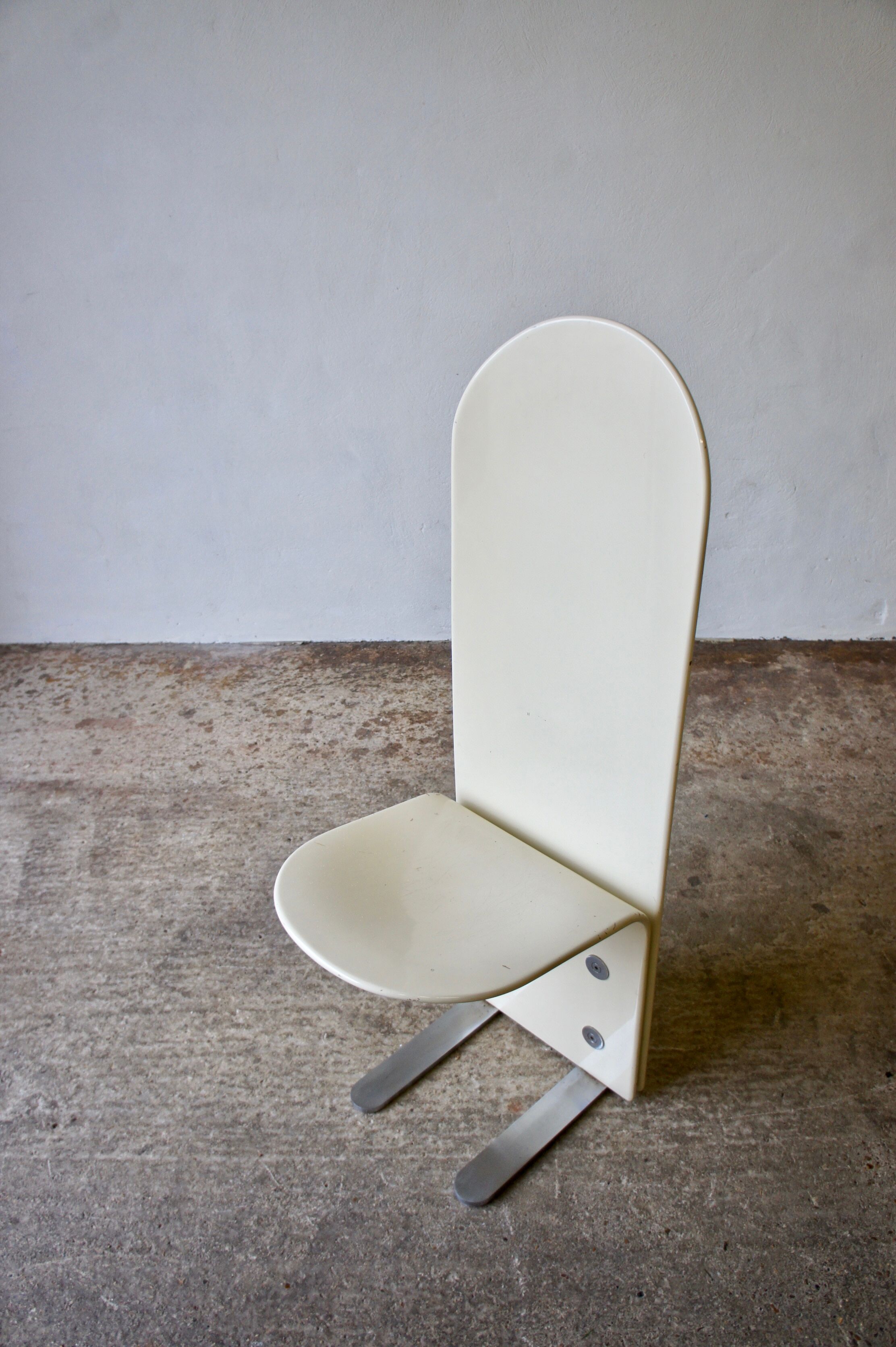 Pelicano 6 chairs set by Luigi Saccardo for Arrmet 1970