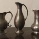 Lot de 4 miniatures en étain Rose Design International