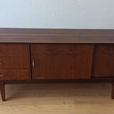 Modernist long sideboard of the 1970s