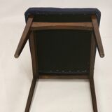 Set of 4 chairs from the 60s/70s, M. Zieliński type 200/100B. Ref Macha