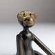 Kay Bojesen mid-century monkey, rare bronze version, Denmark, 1950s
