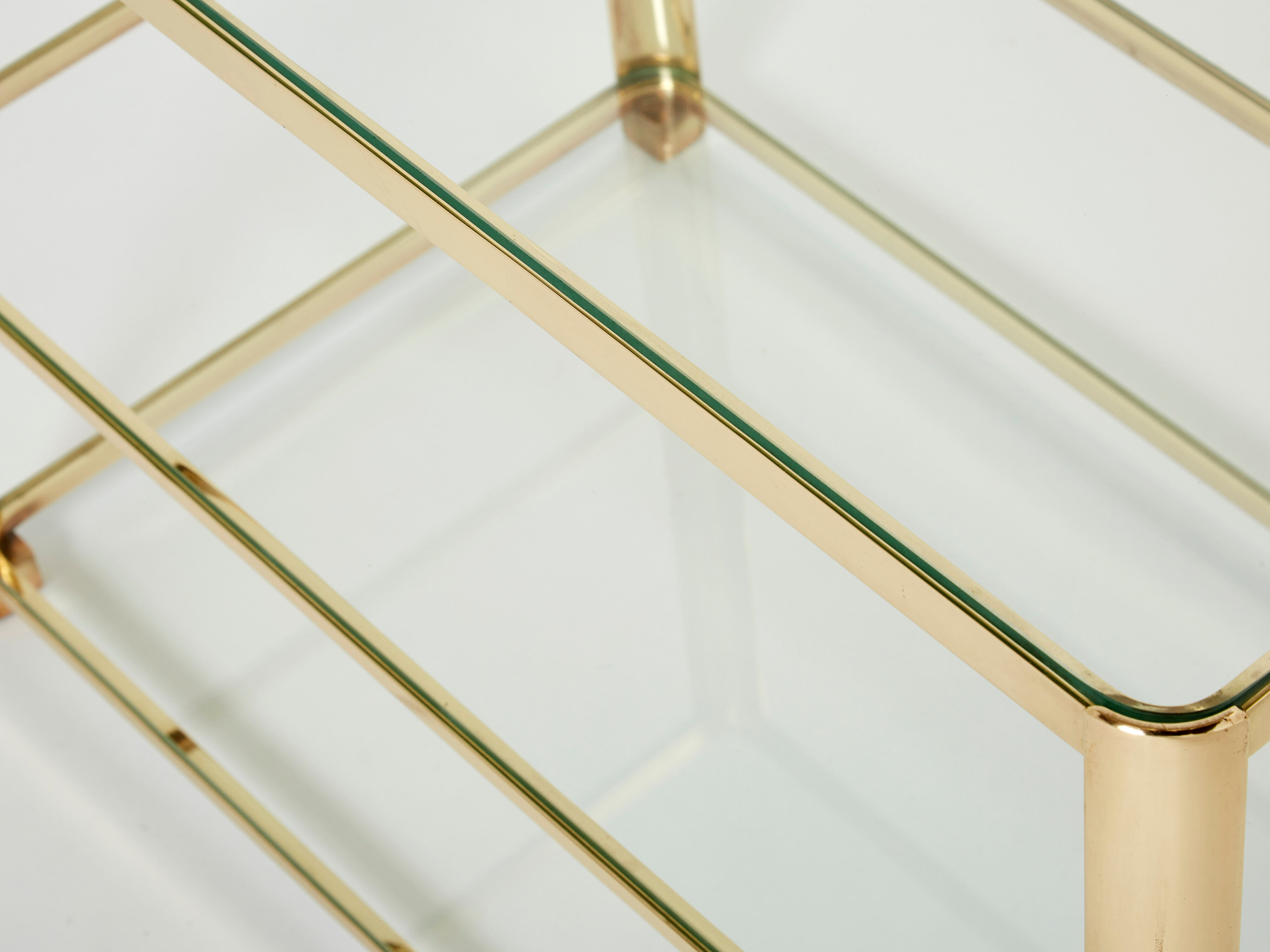 Bronze side table signed J.T. Lepelletier for Broncz circa 1960