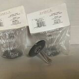 Trio of guzzini coat hooks design Ross Lovegrove plexiglass