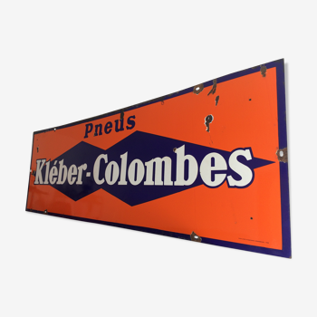 Old sign Kleber Colombes 1958