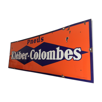 Old sign Kleber Colombes 1958