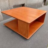 Teak wheeled coffee table for G Plan, 1987
