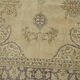 Tapis de laine beige noué à la main vintage 1970s 250 cm x 364 cm laine beige