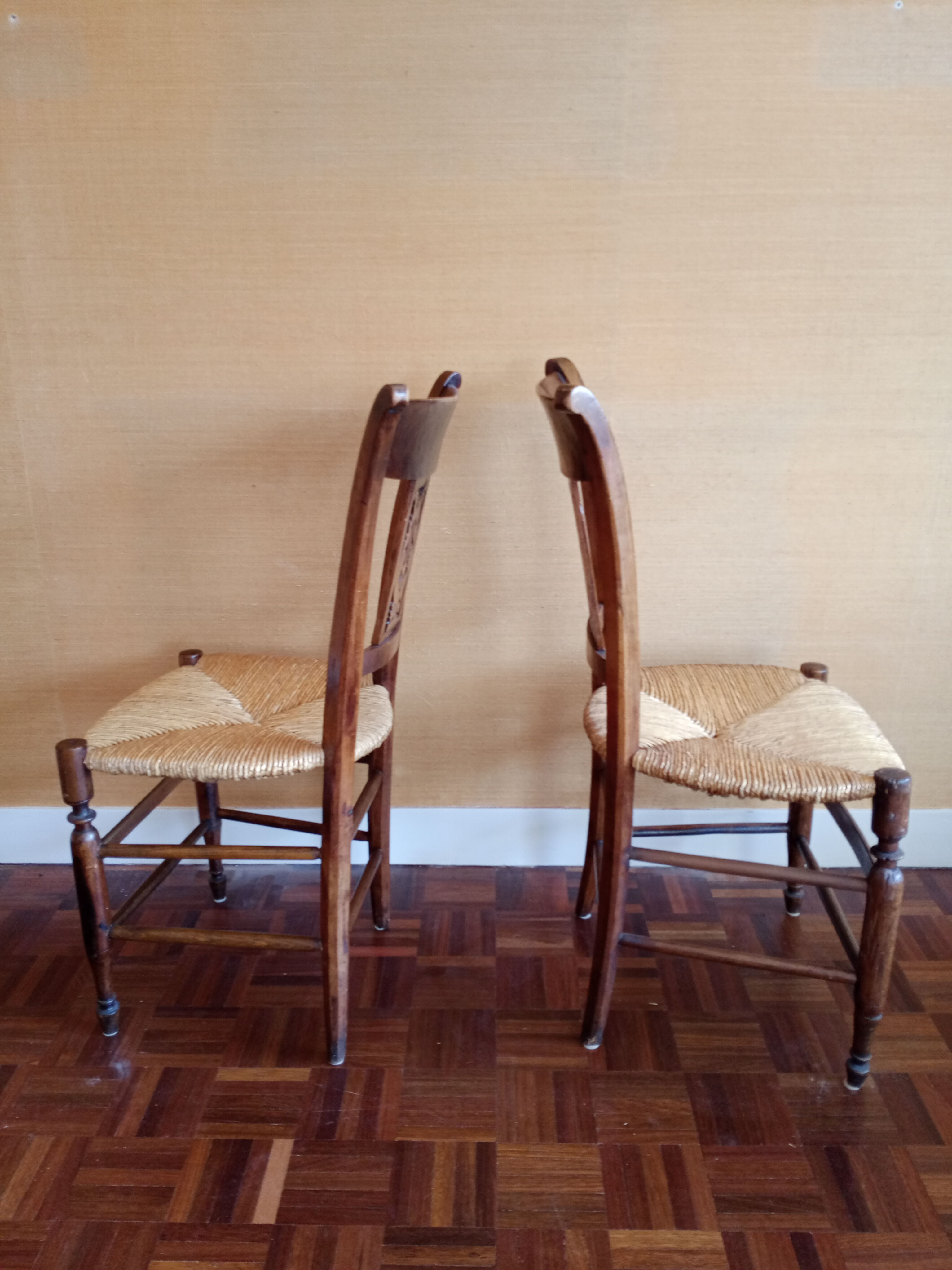 Pair of chairs 19th