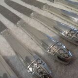 12 Dixi Grand Prix Monaco silver plated dessert knives 20.5cm