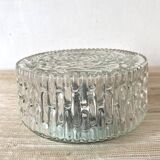 Vintage round glass ceiling light