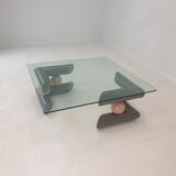 Fossil Stone Coffee Table, 1980s