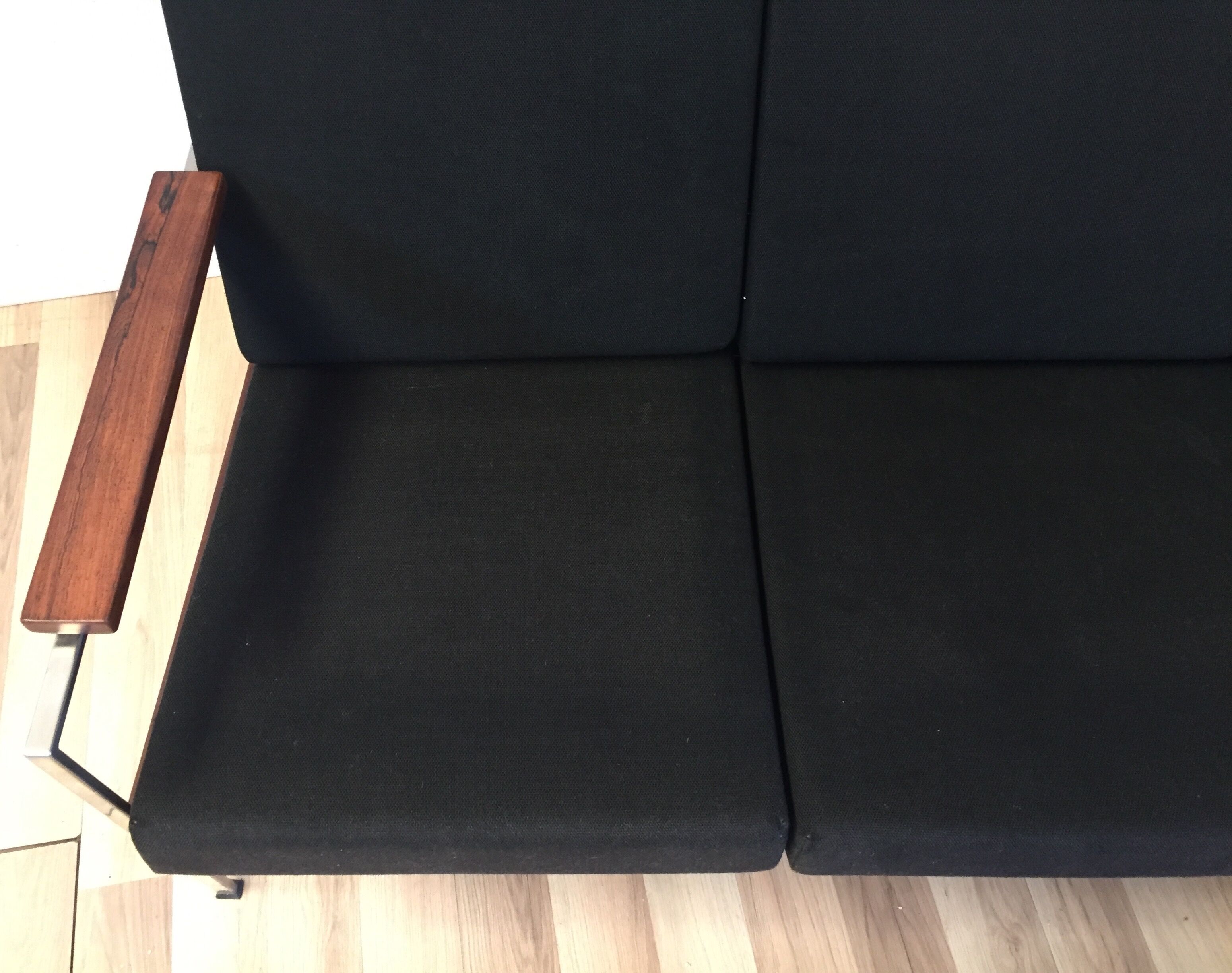 Scandinavian rosewood sofa by Rob Parry