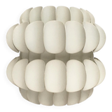 White metal pendant lamp from the mid-century by H. Zender for Temde.