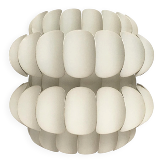 White metal pendant lamp from the mid-century by H. Zender for Temde.