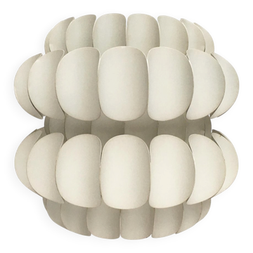 White metal pendant lamp from the mid-century by H. Zender for Temde.