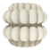 White metal pendant lamp from the mid-century by H. Zender for Temde.