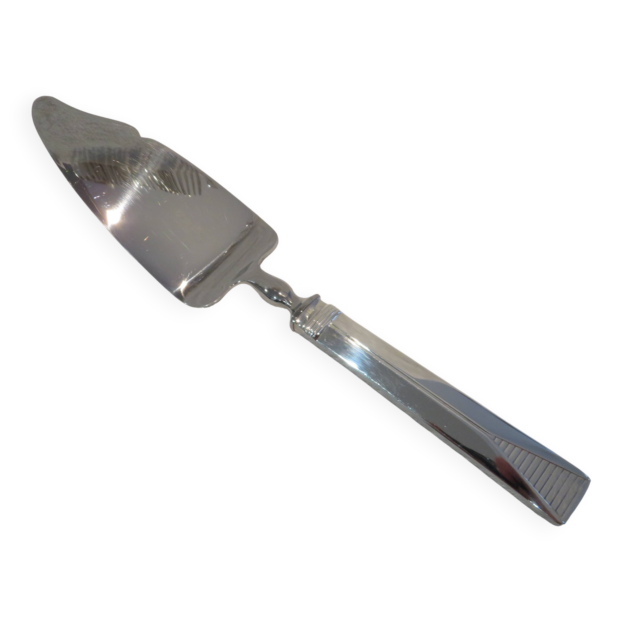 Christofle Atlantide silver-plated metal cutting pie server, 27.5cm