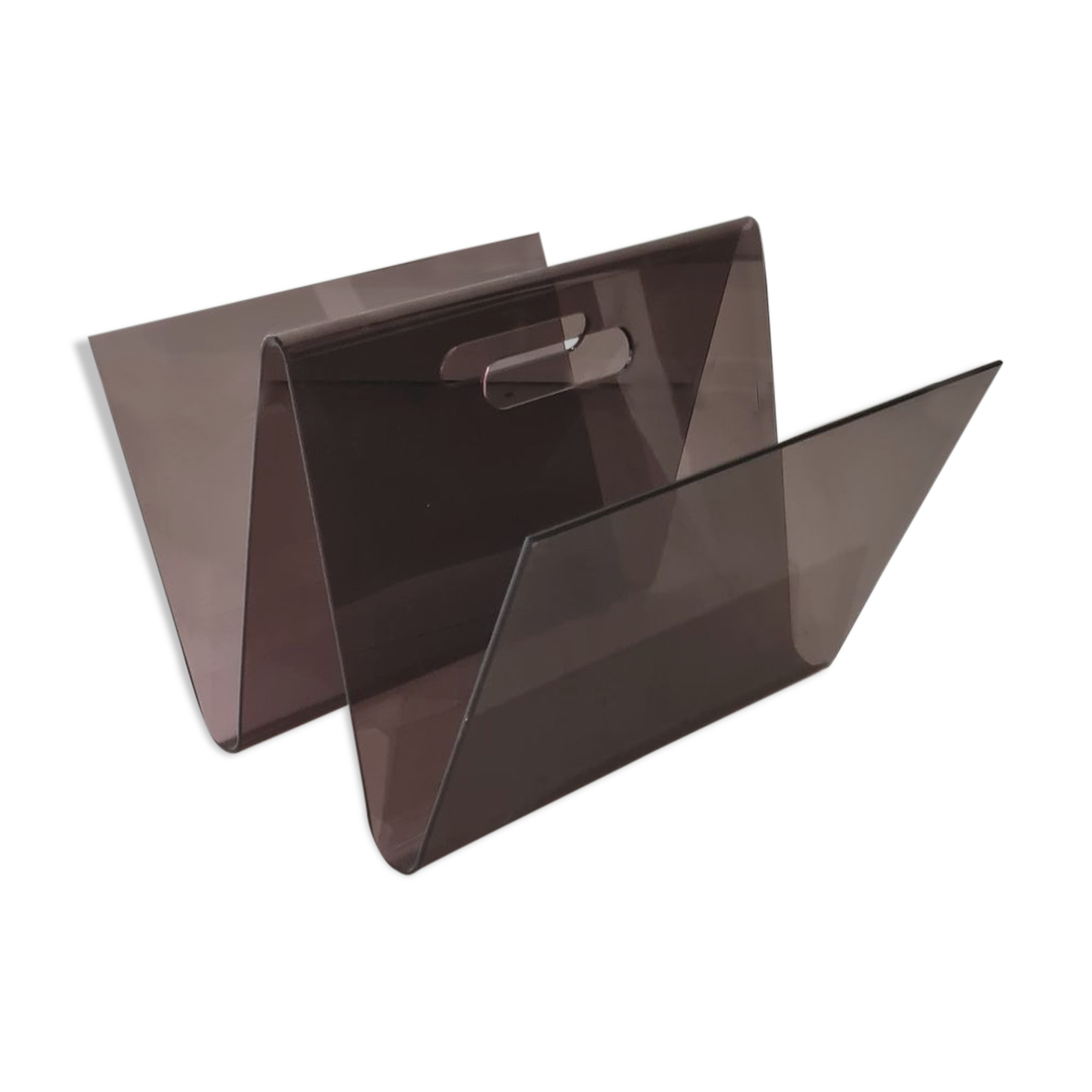 Plexiglass magazine holder