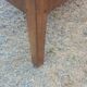 19th-century oak farmhouse coffee table 149cm