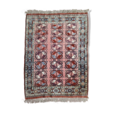 Handmade Turkmen silk carpet 163x117cm