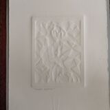 Lithograph by Matias Urieta - 'Mujer Exotica' - numbered 10/15 - 1998