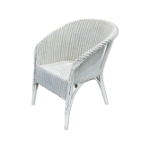 Lloyd loom armchair from the 1950s