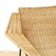 Mid-Century Rattan Lounge Chair
