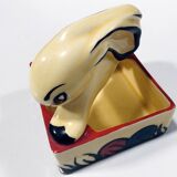 Rabbit Ashtray • Empty Pocket • Earthenware • Art Deco • Ditmar Urbach • 1930