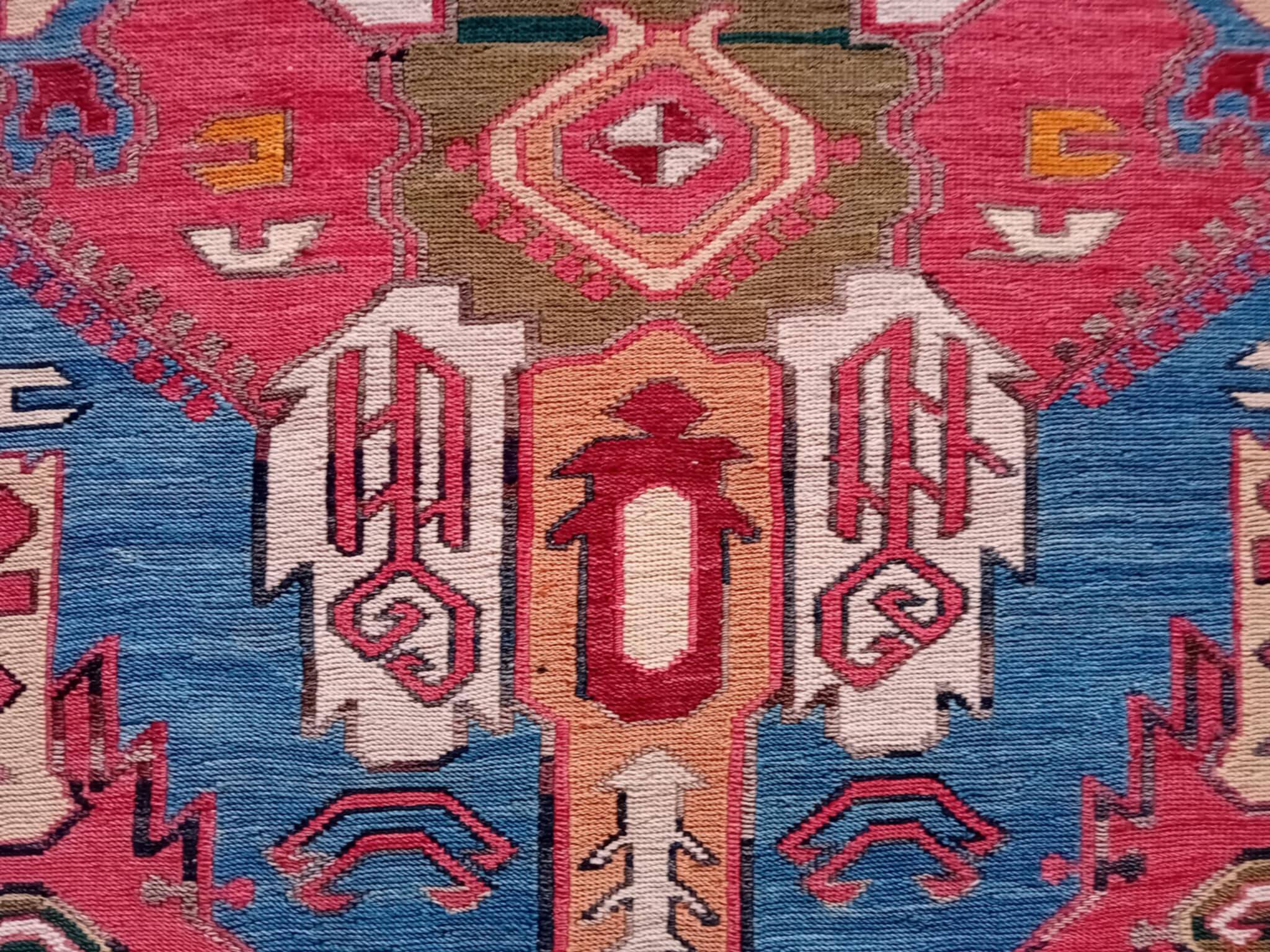 Handmade Anatolian Kilim Soumak 160x102cm