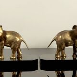 Elephant bookend "r garreau"