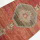 Red & Brown Vintage Persian Runner Rug, 81x317Cm