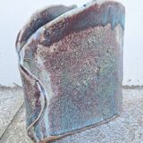 Glazed ceramic vase by Nadia and Alain Pinel