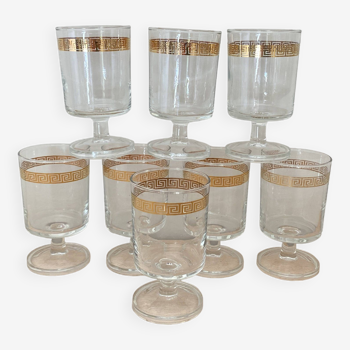 Set of 8 Luminarc Swedish wine glasses