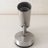 Wall sconce vintage 70s to brushed standard bulb