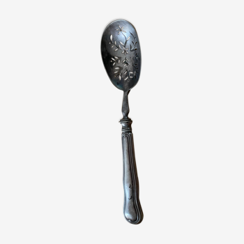 Silver metal absinthe spoon