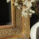 Large-format frame in moulded wood