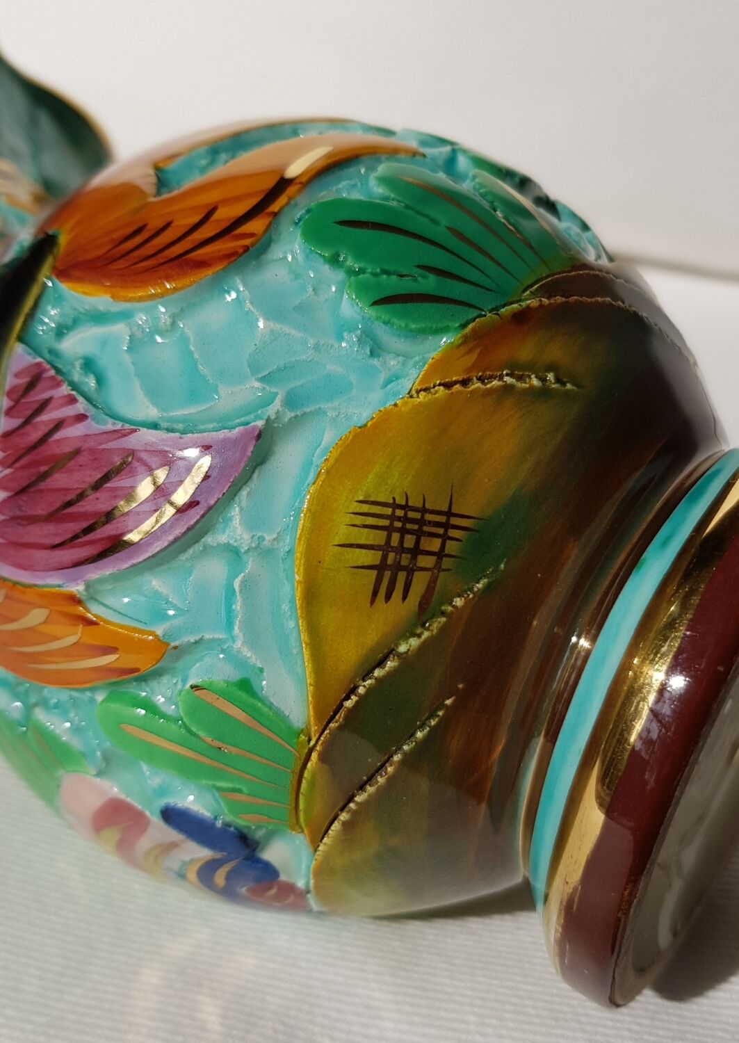 Vase céramique Monaco Cerdazur ca 1950