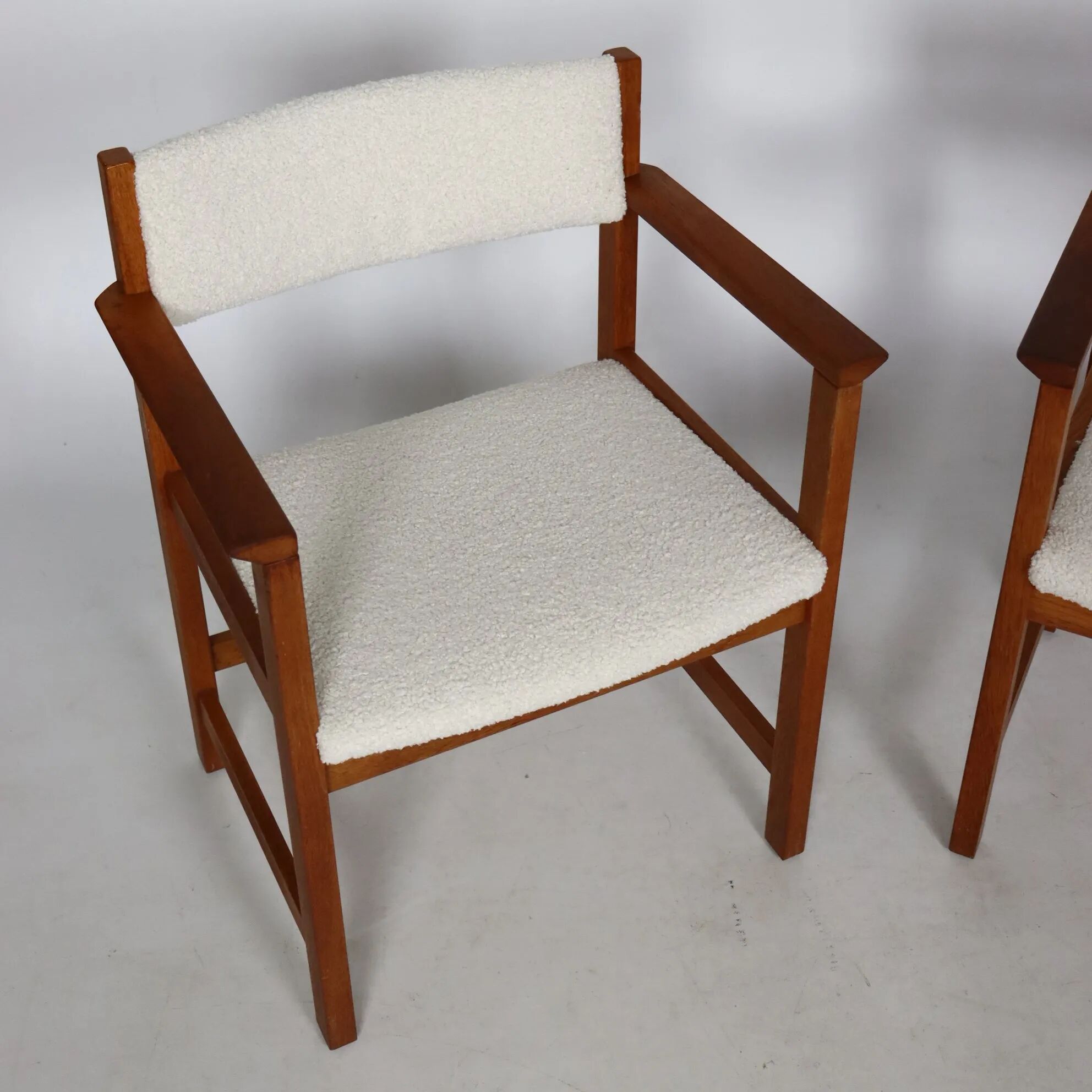 Paire de fauteuils scandinaves années 60