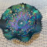 Glass Bowl or Pocket Filler Carnival by Northwood Period 20th century