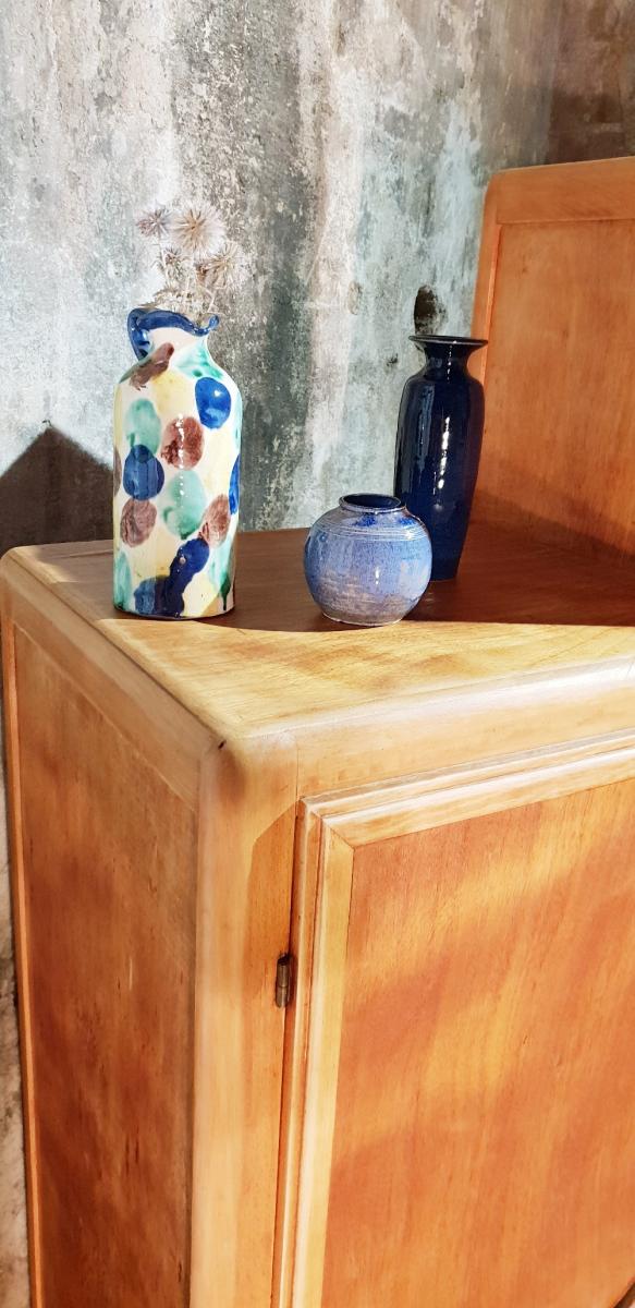 Vintage asymmetrical wardrobe