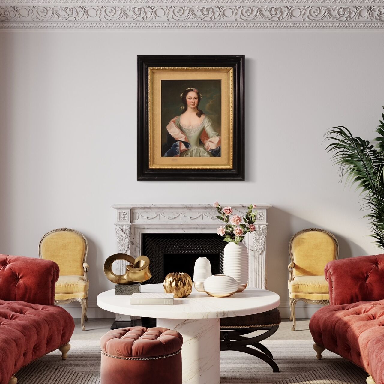 19th century portrait of a gentlewoman