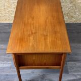 60er 70er Jahre Teak Writing Desk Schreibtisch von Gunnar Nielsen für Tibergaard